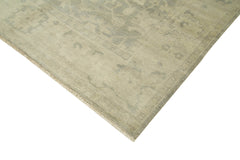 Tebriz Beige Classic Cotton Wool Handmade Area Rug 8'2'' x 9'11''