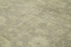 Tebriz Beige Classic Cotton Wool Handmade Area Rug 8'2'' x 9'11''