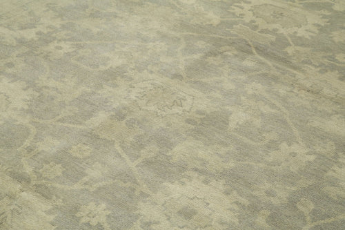 Tebriz Beige Classic Cotton Wool Handmade Area Rug 8'2'' x 9'11''