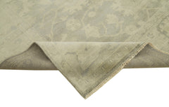 Tebriz Beige Classic Cotton Wool Handmade Area Rug 8'2'' x 9'11''