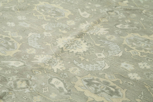 Tebriz Beige Classic Cotton Wool Handmade Area Rug 8'0'' x 10'0''