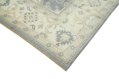 Handmade Area Rug – Classic Beige Wool and Cotton Rug 9'1''x11'11''
