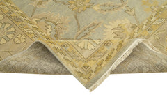 Tebriz Beige Classic Cotton Wool Handmade Area Rug 7'11'' x 10'2''