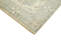 Tebriz Beige Classic Cotton Wool Handmade Area Rug 8'1'' x 10'0''