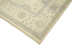 Tebriz Beige Classic Cotton Wool Handmade Area Rug 8'2'' x 10'0''