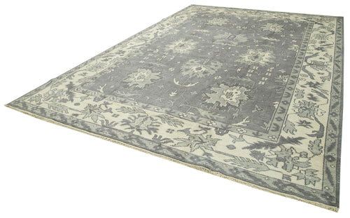Tebriz Beige Classic Cotton Wool Handmade Area Rug 9'11'' x 13'11''
