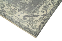 Tebriz Beige Classic Cotton Wool Handmade Area Rug 9'11'' x 13'11''