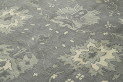 Tebriz Beige Classic Cotton Wool Handmade Area Rug 9'11'' x 13'11''