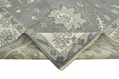 Tebriz Beige Classic Cotton Wool Handmade Area Rug 9'11'' x 13'11''