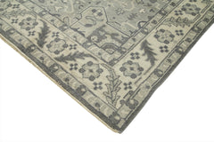 Tebriz Beige Classic Cotton Wool Handmade Area Rug 9'11'' x 13'11''