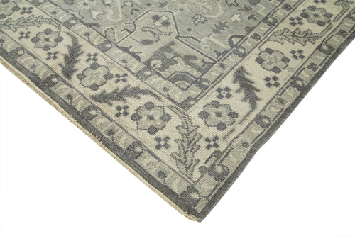Tebriz Beige Classic Cotton Wool Handmade Area Rug 9'11'' x 13'11''