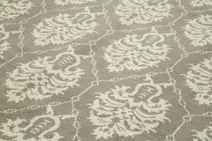 Tebriz Beige Classic Cotton Wool Handmade Area Rug 10'0'' x 13'7''