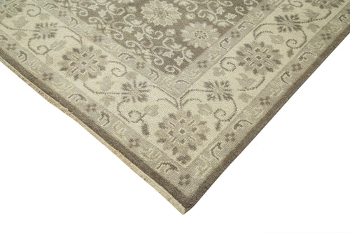 Tebriz Beige Classic Cotton Wool Handmade Area Rug 10'0'' x 13'8''