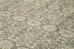 Tebriz Beige Classic Cotton Wool Handmade Area Rug 10'0'' x 13'8''