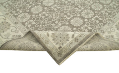 Tebriz Beige Classic Cotton Wool Handmade Area Rug 10'0'' x 13'8''