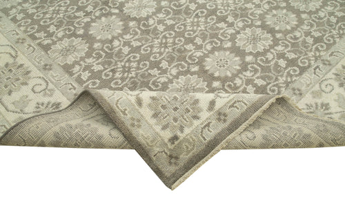 Tebriz Beige Classic Cotton Wool Handmade Area Rug 10'0'' x 13'8''