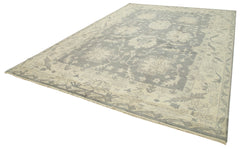 Tebriz Beige Classic Cotton Wool Handmade Area Rug 9'11'' x 14'0''