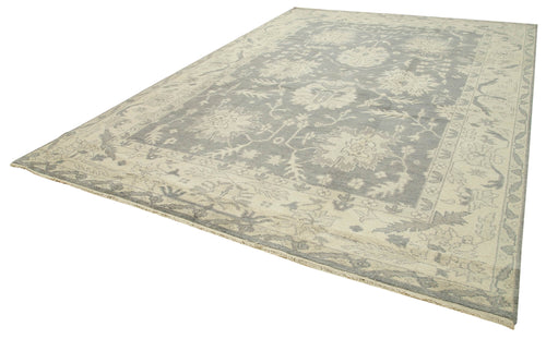 Tebriz Beige Classic Cotton Wool Handmade Area Rug 9'11'' x 14'0''