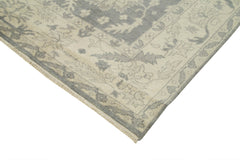 Tebriz Beige Classic Cotton Wool Handmade Area Rug 9'11'' x 14'0''