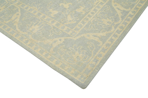 Tebriz Beige Classic Cotton Wool Handmade Area Rug 9'2'' x 11'10''