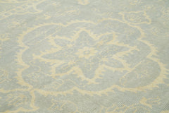 Tebriz Beige Classic Cotton Wool Handmade Area Rug 9'2'' x 11'10''