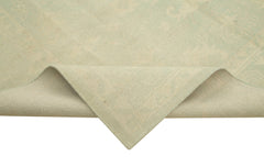 Tebriz Beige Classic Cotton Wool Handmade Area Rug 9'0'' x 11'11''