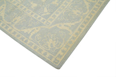 Tebriz Beige Classic Cotton Wool Handmade Area Rug 8'11'' x 12'0''
