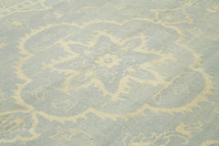 Tebriz Beige Classic Cotton Wool Handmade Area Rug 8'11'' x 12'0''