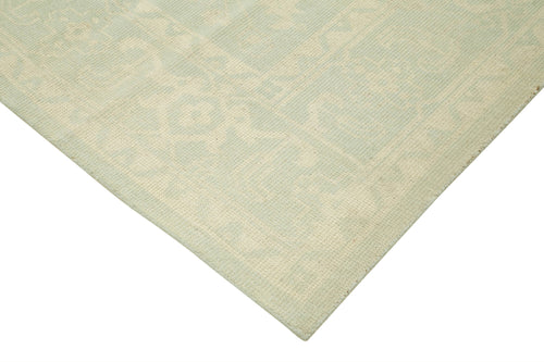 Tebriz Beige Classic Cotton Wool Handmade Area Rug 9'0'' x 11'11''