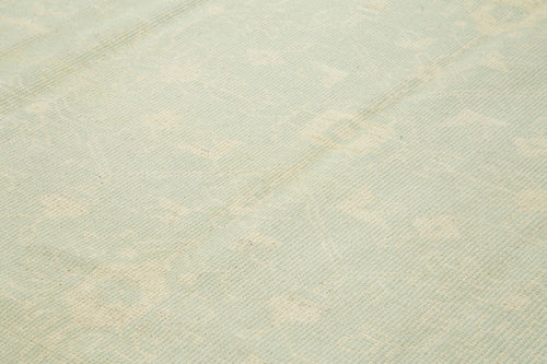 Tebriz Beige Classic Cotton Wool Handmade Area Rug 9'0'' x 11'11''