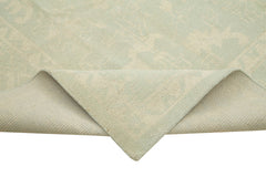 Tebriz Beige Classic Cotton Wool Handmade Area Rug 9'0'' x 11'11''