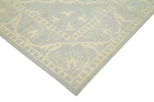 Tebriz Beige Classic Cotton Wool Handmade Area Rug 8'10'' x 11'11''