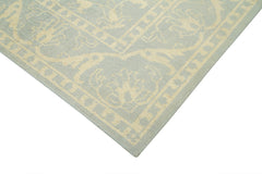 Tebriz Beige Classic Cotton Wool Handmade Area Rug 8'11'' x 11'11''