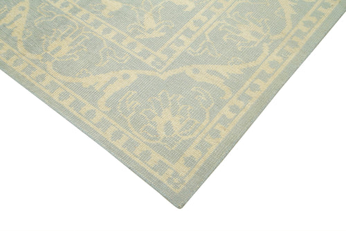 Tebriz Beige Classic Cotton Wool Handmade Area Rug 8'11'' x 11'11''