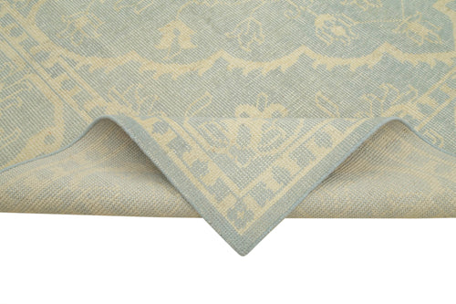 Tebriz Beige Classic Cotton Wool Handmade Area Rug 8'11'' x 11'11''