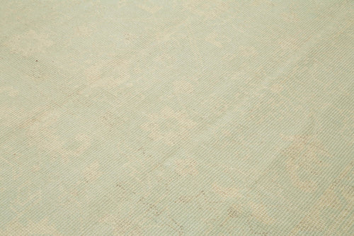 Tebriz Beige Classic Cotton Wool Handmade Area Rug 9'1'' x 11'11''