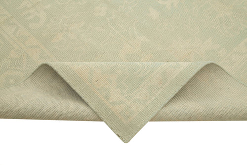 Tebriz Beige Classic Cotton Wool Handmade Area Rug 9'1'' x 11'11''