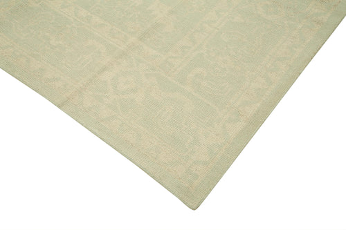 Tebriz Beige Classic Cotton Wool Handmade Area Rug 8'11'' x 12'0''
