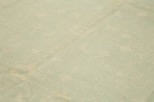 Tebriz Beige Classic Cotton Wool Handmade Area Rug 8'11'' x 12'0''