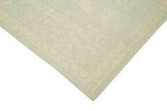 Tebriz Beige Classic Cotton Wool Handmade Area Rug 8'11'' x 12'0''