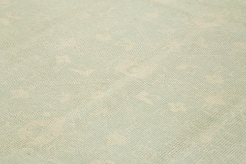 Tebriz Beige Classic Cotton Wool Handmade Area Rug 8'11'' x 12'0''