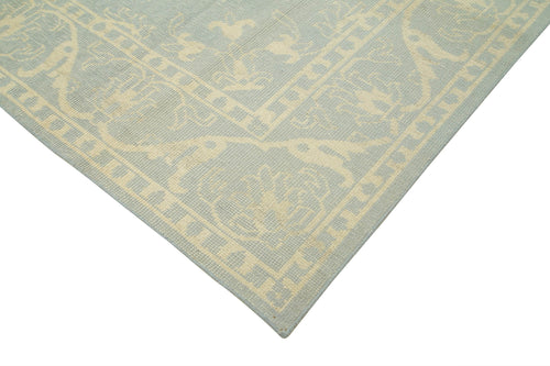 Tebriz Beige Classic Cotton Wool Handmade Area Rug 8'10'' x 11'9''