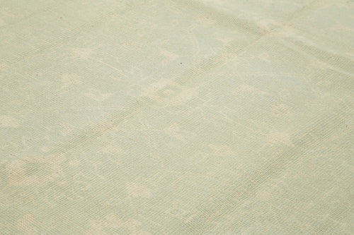 Tebriz Beige Classic Cotton Wool Handmade Area Rug 8'11'' x 11'11''