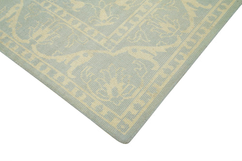 Tebriz Beige Classic Cotton Wool Handmade Area Rug 8'10'' x 11'11''