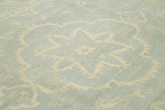 Tebriz Beige Classic Cotton Wool Handmade Area Rug 8'10'' x 11'11''