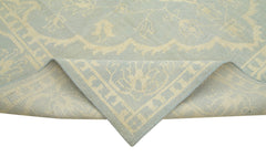 Tebriz Beige Classic Cotton Wool Handmade Area Rug 8'10'' x 11'11''