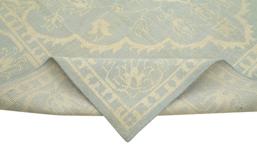 Tebriz Beige Classic Cotton Wool Handmade Area Rug 8'10'' x 11'11''