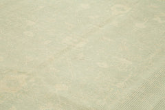 Handmade Area Rug – Classic Beige Cotton Wool Vintage Turkish Carpet 8'11''x12'