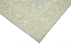 Tebriz Beige Classic Cotton Wool Handmade Area Rug 8'9'' x 11'11''