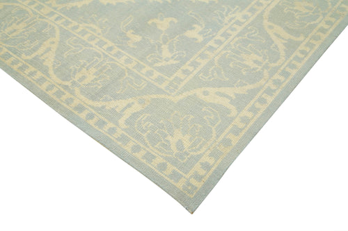 Tebriz Beige Classic Cotton Wool Handmade Area Rug 8'9'' x 11'11''